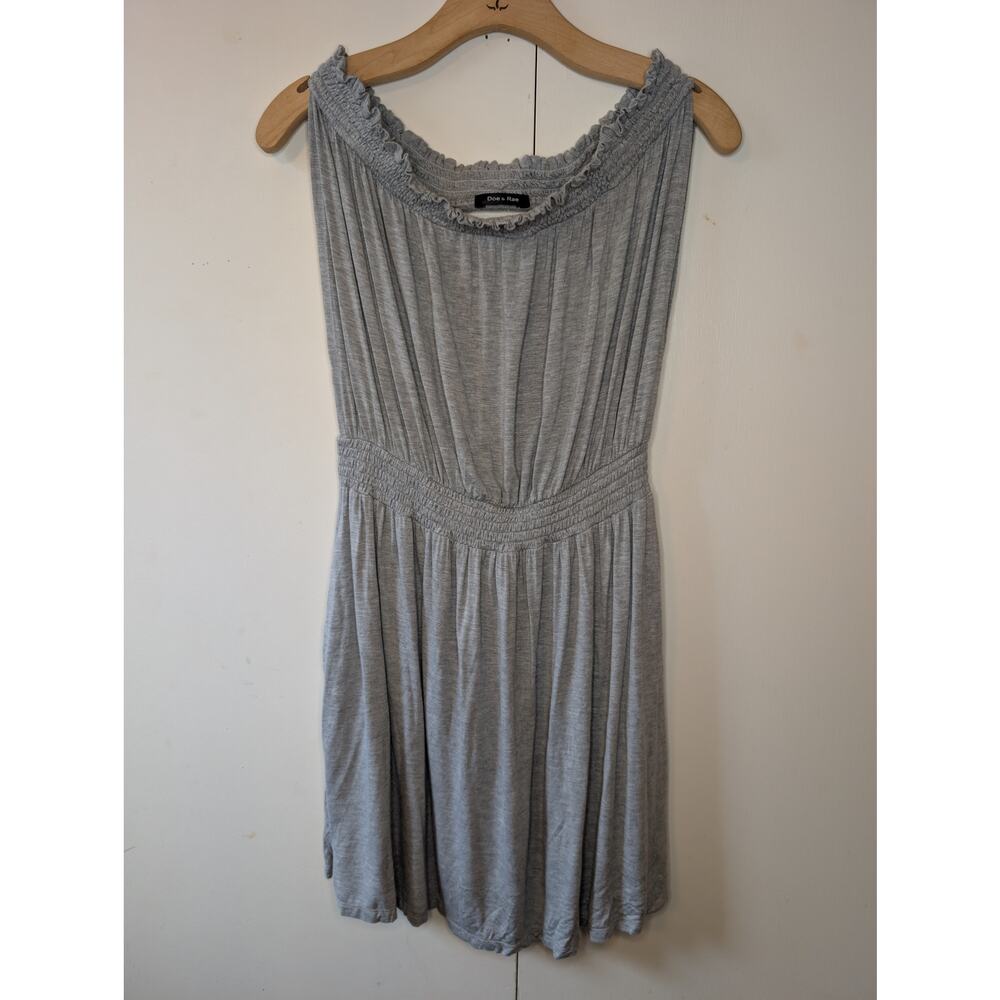 Doe & Rae Gray Mini Dress - Picture 11 of 11